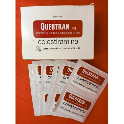 КВЕСТРАН / QUESTRAN / КОЛЕСТИРАМИН КВЕСТРАН / QUESTRAN / КОЛЕСТИРАМИН