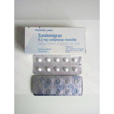 САНДОМІГРАН / SANDOMIGRAN / ПІЗОТИФЕН САНДОМІГРАН / SANDOMIGRAN / ПІЗОТИФЕН